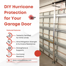 Load image into Gallery viewer, DIY Hurricane Garage Door Brace Kit
